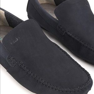 Mens velez suede leather loafers